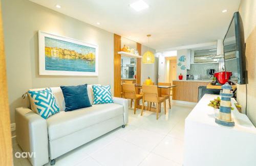Cotovelo Apartamento | Qavi - Flat Sofisticado Beira Mar Cotovelo #IMB325