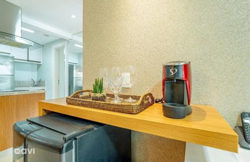Cotovelo Apartamento | Qavi - Flat Sofisticado Beira Mar Cotovelo #IMB325