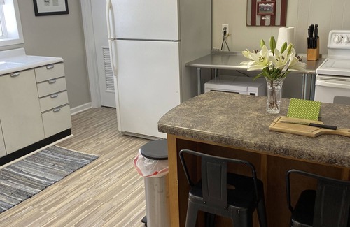 Starkville Apartamento | Quaint Basement Apartment within walking distance to MSU!