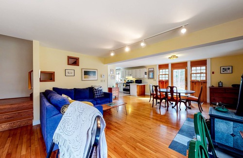 West Tisbury Casa | Quaint historic home with grill, central AC, wood-burning stove, WiFi, & Netflix