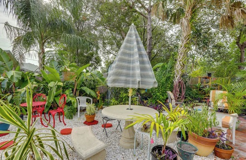 St. Petersburg - Clearwater Cabaña | Quaint Jungle Hideaway Near Downtown St. Pete