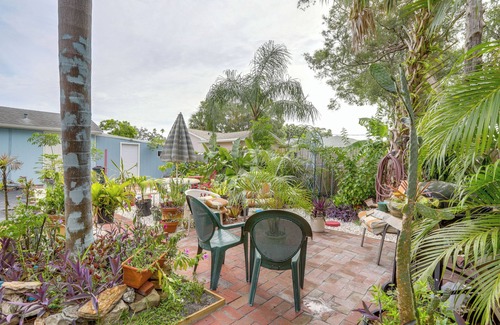 St. Petersburg - Clearwater Cabaña | Quaint Jungle Hideaway Near Downtown St. Pete