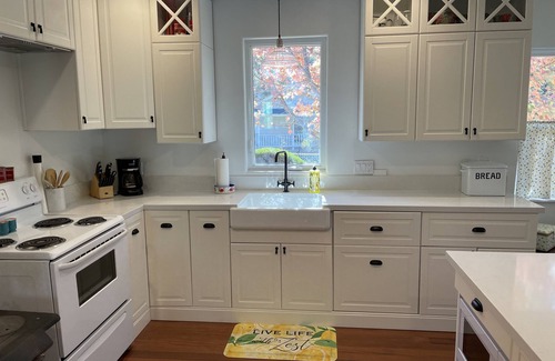 Murphys Casa | Quaint two bedroom residential home with wood stove