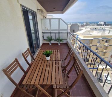 Cavacos Apartamento | Quarteira flat AC balcony and view