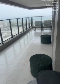 Ondina Apartamento | Quarto e sala em Ondina, Salvador, Bahia, decorado