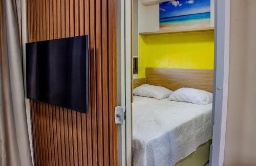 Armacao Apartamento | Quarto e Sala para 4 ao lado Centro de Convenções
