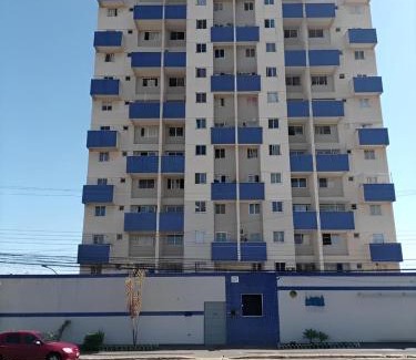 Samambaia Apartamento | Quarto Feliz - Lazer e Conforto com Varanda - Até 3P