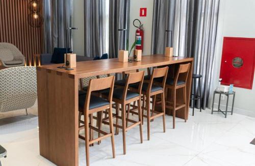 Pinheiros Apartamento | Quarto Hotel Faria Lima - Melhor Localização - Pinheiros - Vila Madalena - Com Vaga