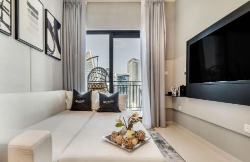 Downtown Dubai Apartamento | Quasi-Hotels Zada Luxe Haven in Business Bay 1BR