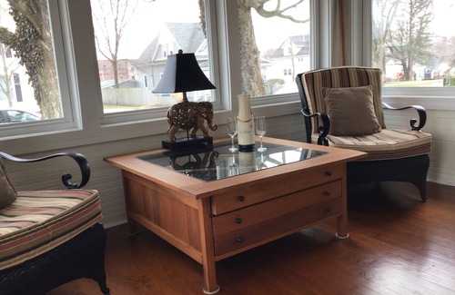 Culver Casa | Queen bed for 1 person in the Soho district in beautiful Culver, Indiana.
