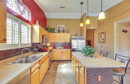 San Tan Valley Casa | Queen Creek Home w/ Pool: Swim, Golf & Explore!
