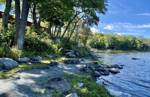 Sebec Condominio | Quiet 2 bedroom condo on pristine Sebec Lake