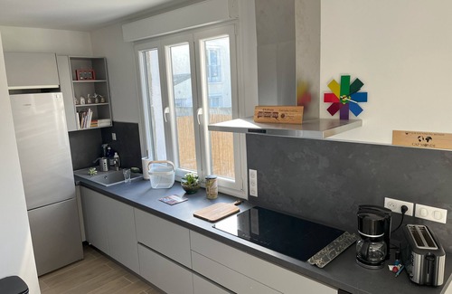 Le Plateau Casa | Casa tranquila de 80m² con jardín y estacionamiento privado, cerca París+Disney