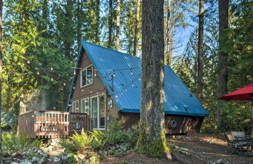 Skykomish Casa | Quiet A-Frame Retreat with Hot Tub Hike, Fish and Ski