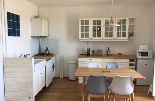 Mers-les-Bains Apartamento | Tranquilo y luminoso, T3 barrio playa / centro - villa Mersoise