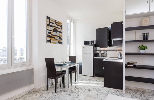 Cimiez Apartamento | Quiet and open view, 1 Bdr with Swimming Pool & Garage