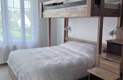 Lancieux Apartamento | Quiet apartment, 100m from the beach