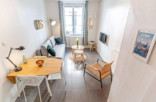 Saint Michel - Mairie Apartamento | Quiet & central duplex apartment Wifi near Rhône & Parc Blandan
