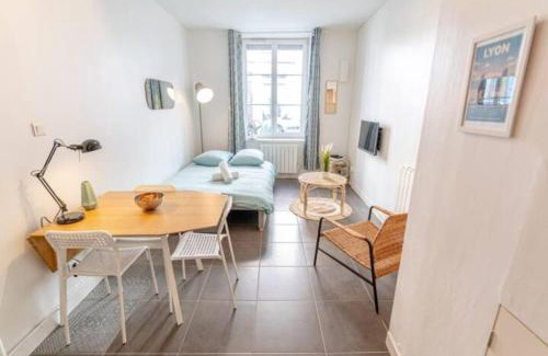 Saint Michel - Mairie Apartamento | Quiet & central duplex apartment Wifi near Rhône & Parc Blandan