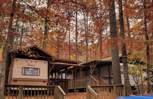 Hiawassee Casa | Quiet Cottage Camper w/ WiFi Near Lake Chatuge