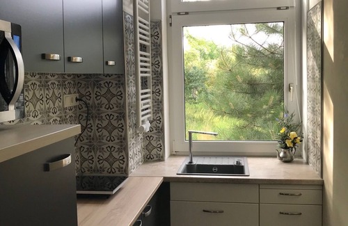 Wedderstedt Apartamento | Quiet country house one-bedroom apartment with 9000 sqm garden