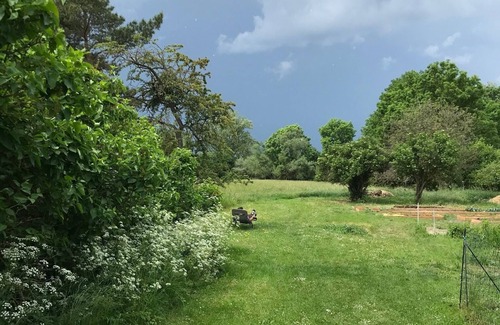 Wedderstedt Apartamento | Quiet country house one-bedroom apartment with 9000 sqm garden