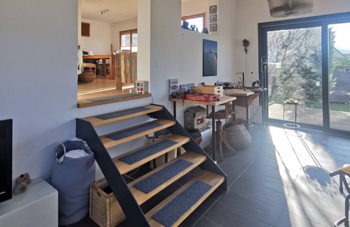 Ludwigshafen Casa | Quiet DHH near the lake with garden