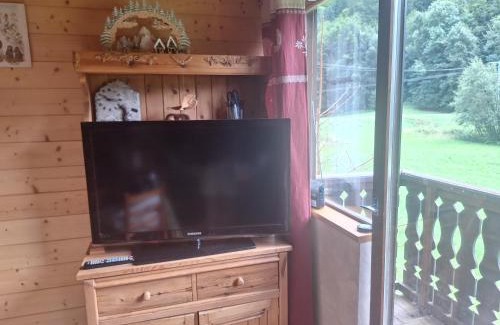 Abondance Apartamento | Quiet duplex with mountain view in Abondance