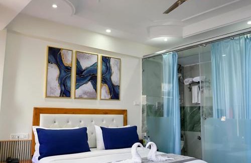 Haldwani Hotel | Quiet Edge Resort A Luxury Room With Balcony By Anvi Retreat