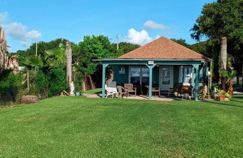 San Leon Casa | Quiet Family guardado Frente Bayhouse Con gran muelle de pesca