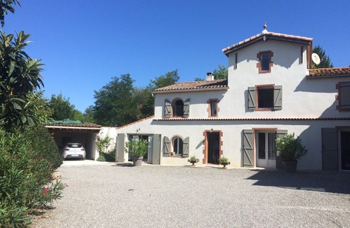 Saint-Martin-de-Villereglan Casa | En la paz de un dominio privado para 13 personas con piscina climatizada