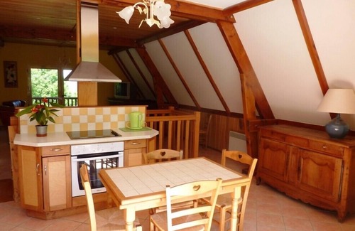 Loubressac Cabaña | Gîte des MENOYRES 8 personas. con piscina privada y jardin tranquilo