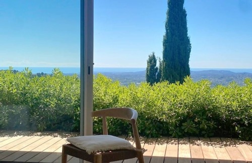 Magagnosc Casa | Quiet house with exceptional view near Grasse, Nice, Cannes, Antibes, Verdon