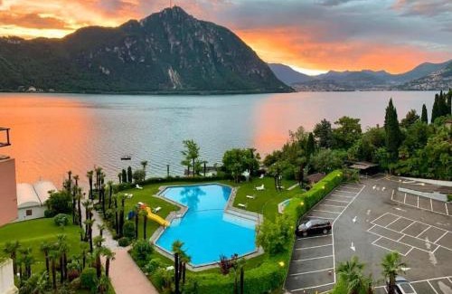Bissone Apartamento | Quiet Lake Apartment