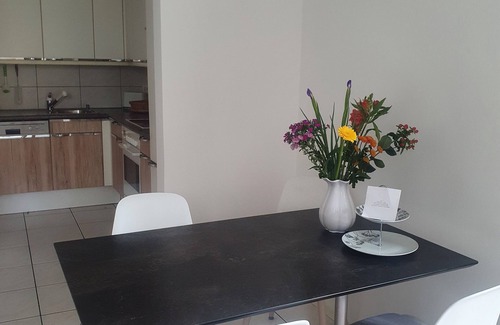 Kriens Apartamento | Quiet, large garden apartment with free parking space