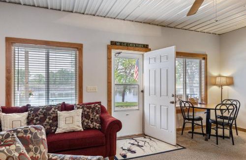 Burt County Casa | Quiet Riverfront Cabin with Boat Slip Family Friendly Stay in Decatur Nebraska Sleeps 9