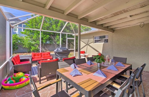 Golden Beach Estates Casa | Quiet Satellite Beach Home with Lanai, Walk to Beach