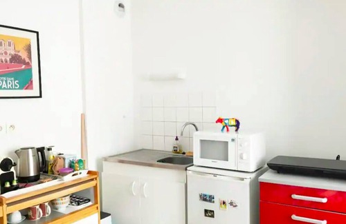 Charenton-le-Pont Apartamento | Quiet studio, Liberté metro, 2 minutes' walk from Paris and Bois de Vincennes
