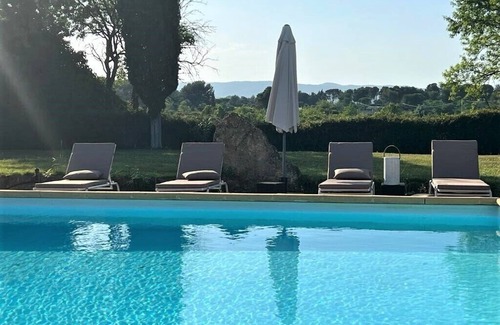 Cournonterral Casa | Quiet villa with large pool located 10 minutes from the sea, air conditioning and greenery.