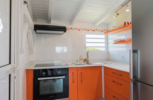 Sainte-Anne Villa | Quiet villa with pool, jacuzzi, sea view, for 8pers