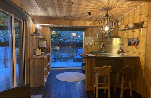 Biscarrosse Chalet De Esquí | tranquilo chalet de madera golf cerca del lago y el océano 3 estrellas