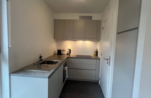 Harelbeke Apartamento | Quietly located apartment, in a green and watery area,