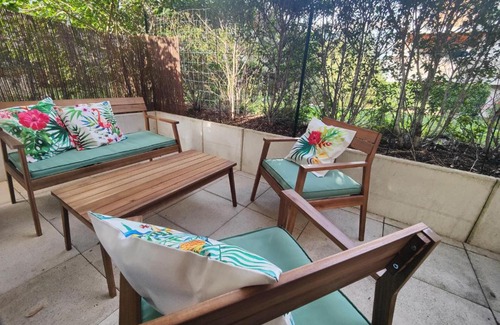 Quartier Atlantis Apartamento | QuietStay 20' PARIS, Connected HOME avec Terrasse