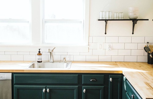 Three Oaks Casa | Quill and Cask, comfy home steps from Journeyman.