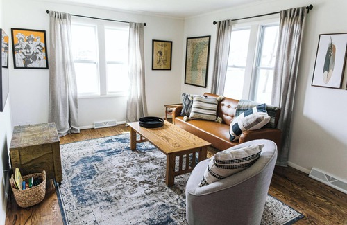 Three Oaks Casa | Quill and Cask, comfy home steps from Journeyman.