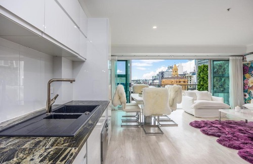 Auckland Central Business District Apartamento | QV Water Front Stylish Apt with Aircon - 1048
