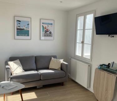 Rivedoux-Plage Apartamento | Réalaplage studio de charme sur Rivedoux