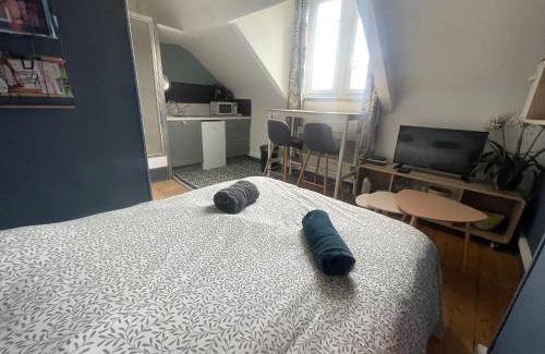 Veulettes-sur-Mer Apartamento | réaménagé fin Juillet 2025, Albatros Studio a moins de 50 mètres de la plage, vue dégagée sur la vallée