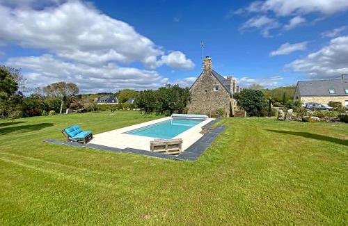 Kervignac Casa | RÉF 405 - KERVIGNAC gîte indépendant avec piscine privative dans longère partie de gauche sur propriété