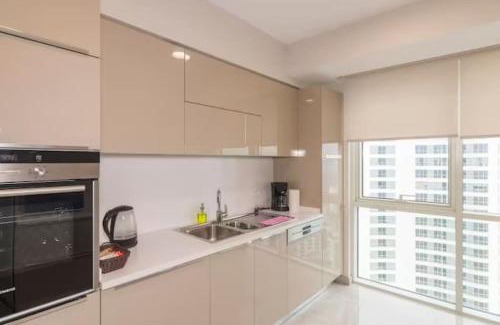 Umraniye Apartamento | Résidence 5 étoiles 1+1 avec piscine